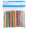 12 Packs: 125 ct. (1,500 total) Multicolor Wood Craft Sticks by Creatology™
